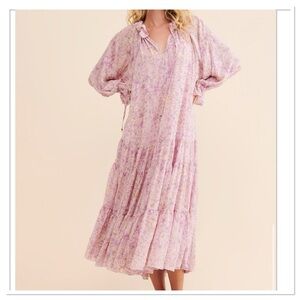 Free People Feeling Groovy Maxi Dress In Lilac Size XS